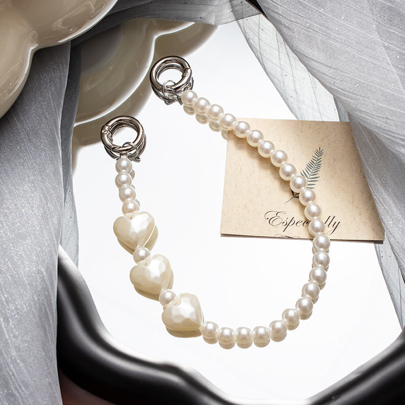 New Mobile Phone Lanyard Love Necklace