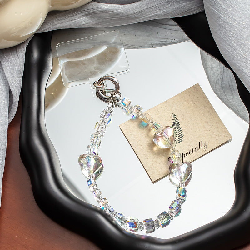 New Mobile Phone Lanyard Love Necklace