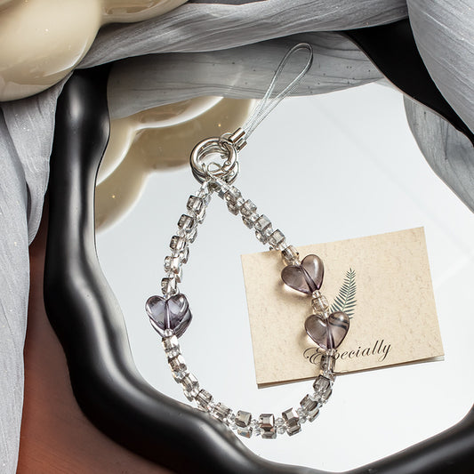 New Mobile Phone Lanyard Love Necklace