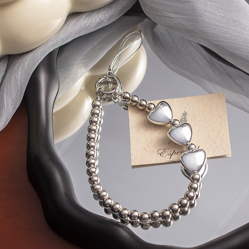 New Mobile Phone Lanyard Love Necklace