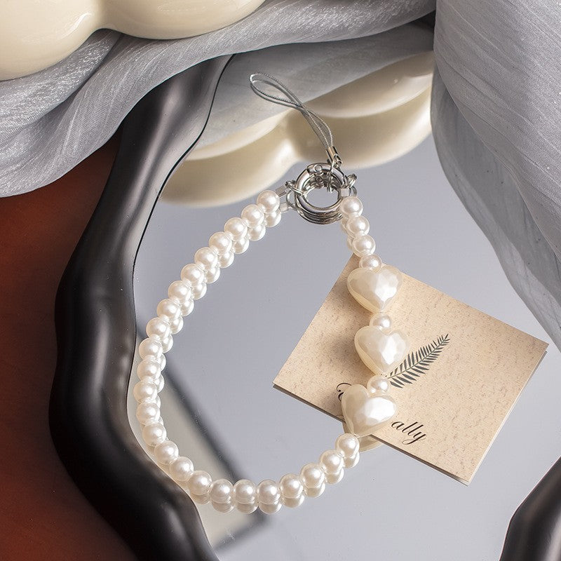 New Mobile Phone Lanyard Love Necklace