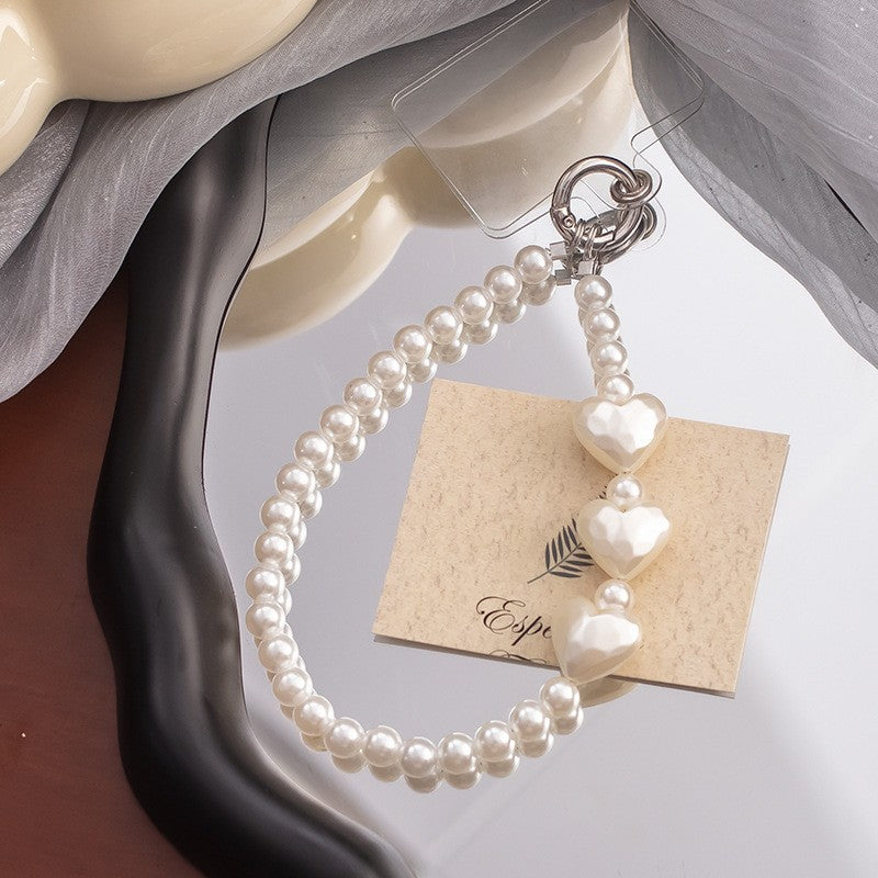 New Mobile Phone Lanyard Love Necklace