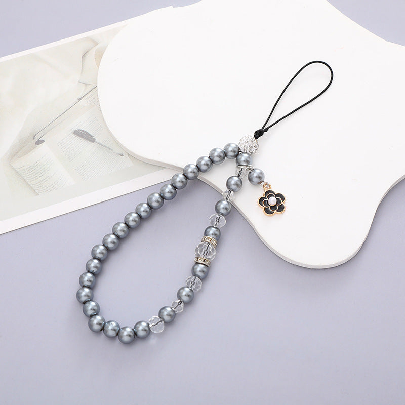 Flower Pendant Mobile Phone Lanyard