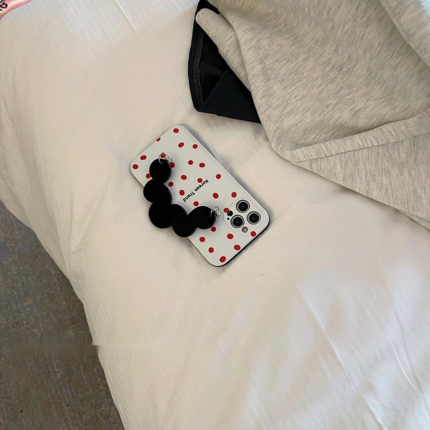 Wave Point Wristband Phone Case