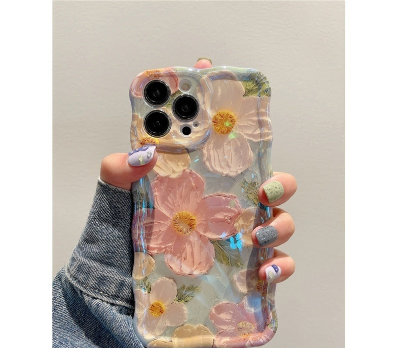 Art Oil Painting Flowers 15promax Phone Case