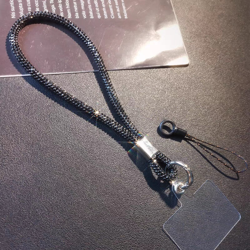 Mobile Phone Wrist Full Diamond Lanyard