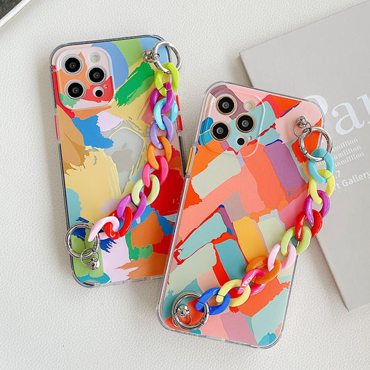 Two Color Anti Drop Tpu Graffiti For Case