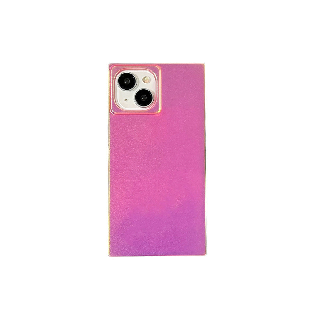 Frosted Laser Square Phone Case