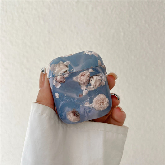 Oil Painting Flowers Suitable For Apple 12 Mobile Phone Case