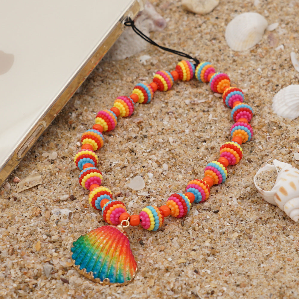 Simple Bohemian Style Mobile Phone Lanyard Acrylic