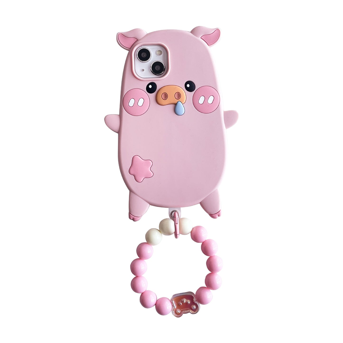 Three-dimensional Pig Phone Case All-inclusive Drop-resistant