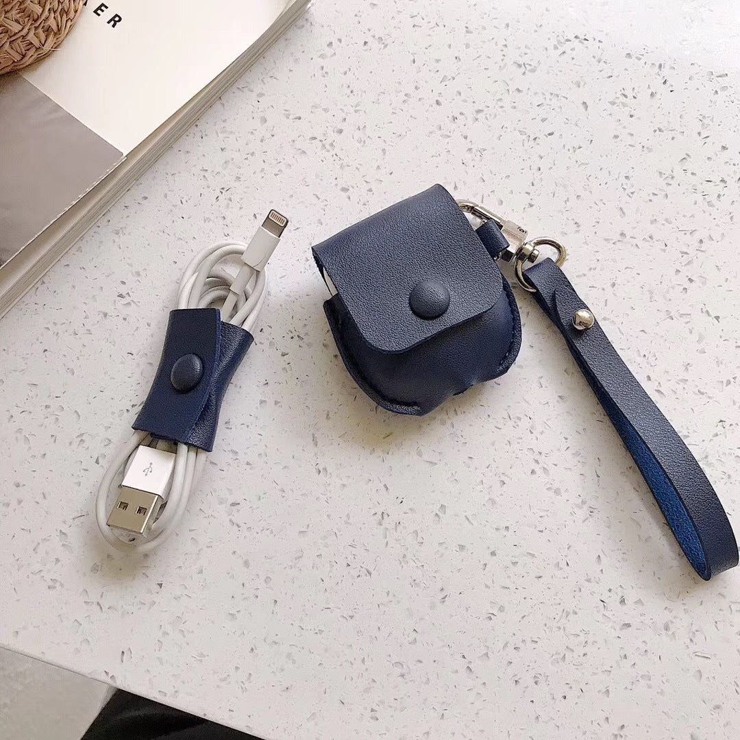 Wireless Bluetooth Headset With Lanyard Protective Cover