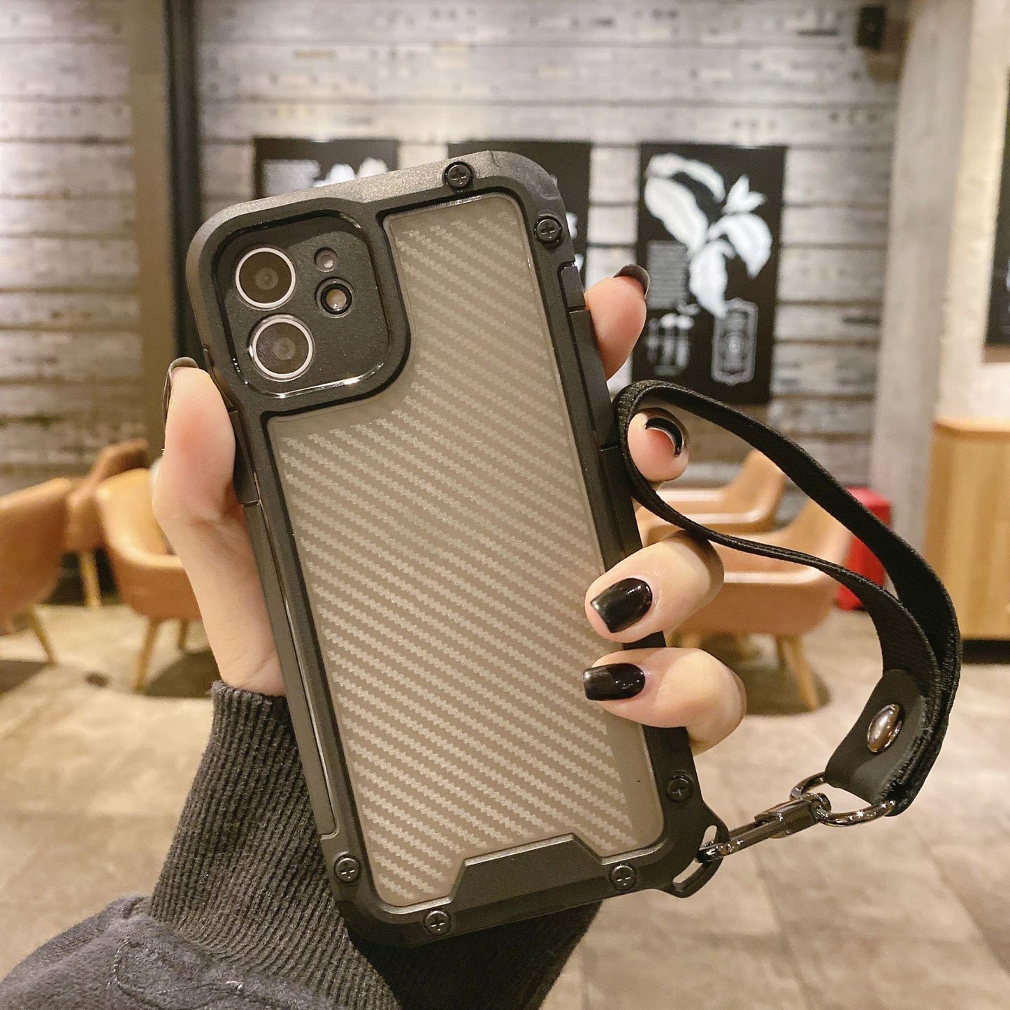 Anti-fall Mobile Phone Case Anti-lost Hand Rope