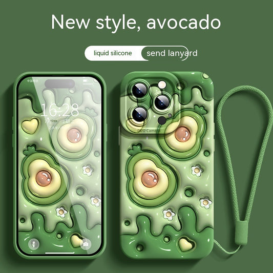 Three-dimensional Mango Suitable For Mobile Phone Case