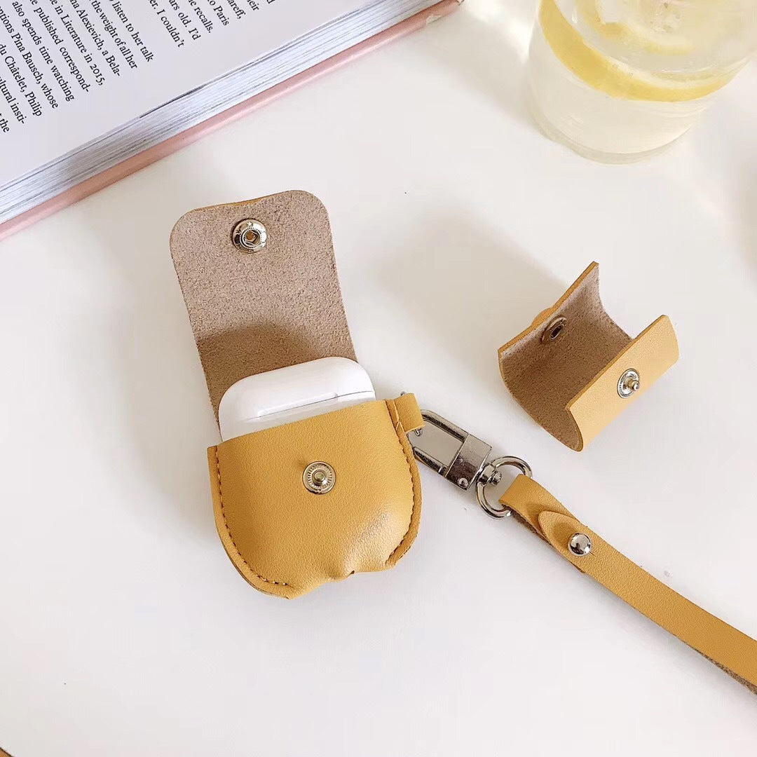 Wireless Bluetooth Headset With Lanyard Protective Cover