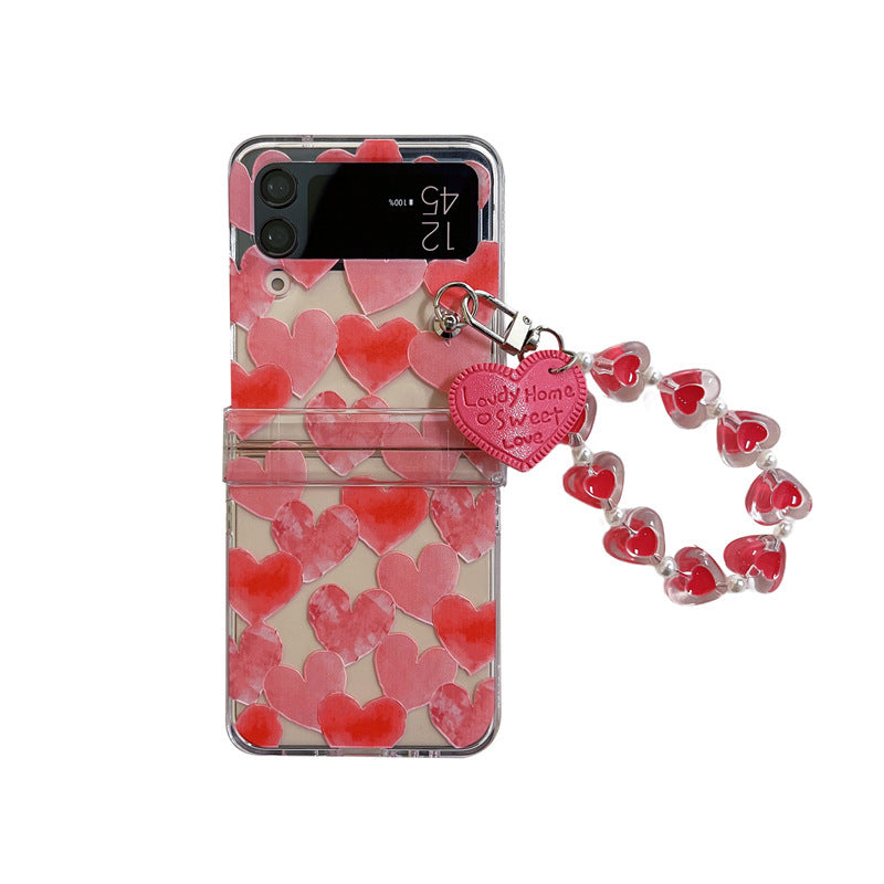 Transparent And Creative Folding Screen Phone Case