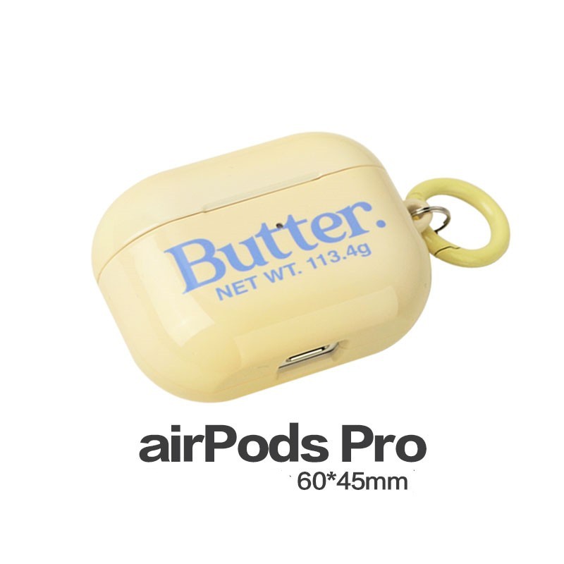 Butter Airpodspro Protective Case Earphone Sets One Two Three Generations Simple