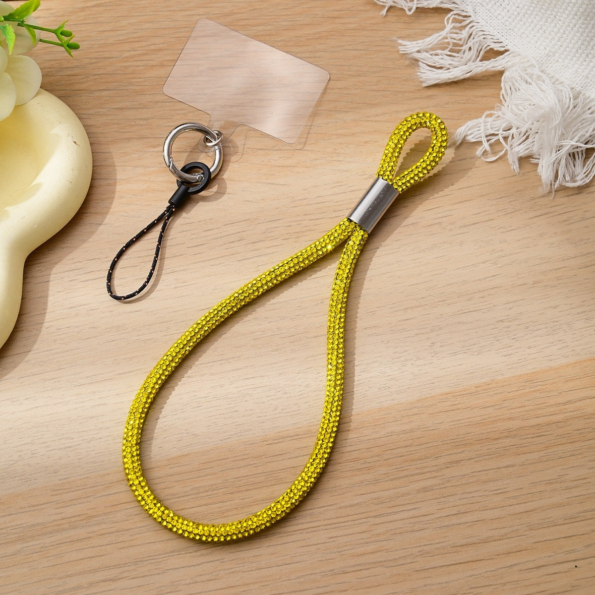 Mobile Phone Wrist Full Diamond Lanyard