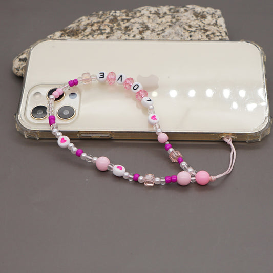 Acrylic Mobile Phone Lanyard