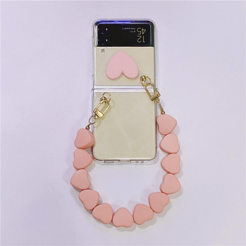 Korean Style Three-dimensional And Yellow Love Chain