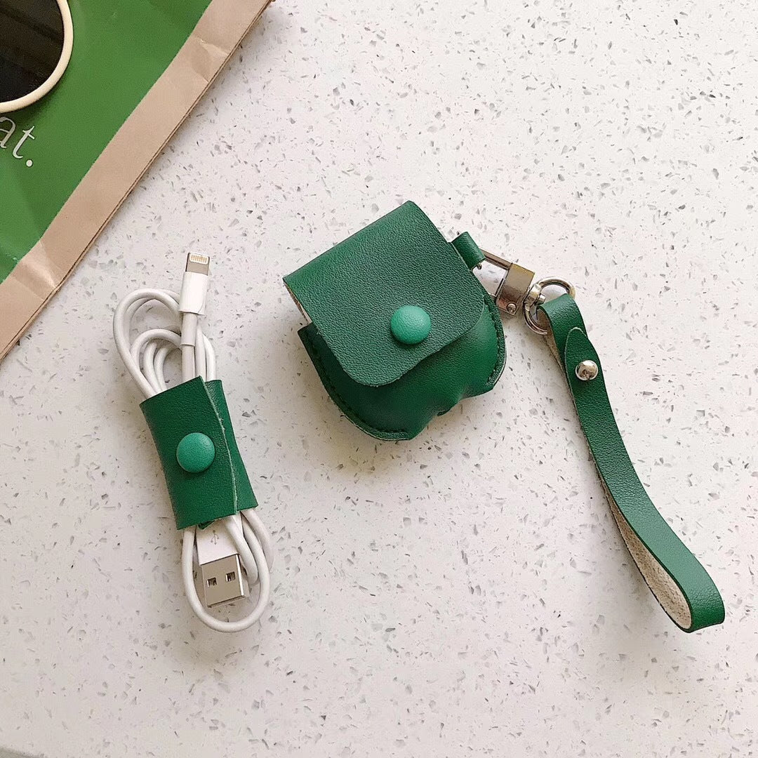 Wireless Bluetooth Headset With Lanyard Protective Cover