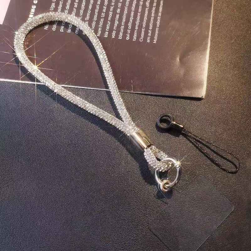 Mobile Phone Wrist Full Diamond Lanyard