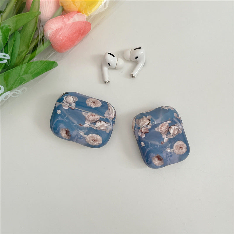 Oil Painting Flowers Suitable For Apple 12 Mobile Phone Case