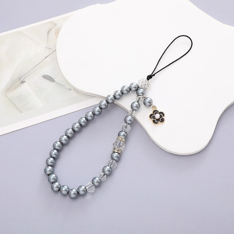 Flower Pendant Mobile Phone Lanyard