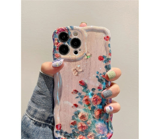 Art Oil Painting Flowers 15promax Phone Case