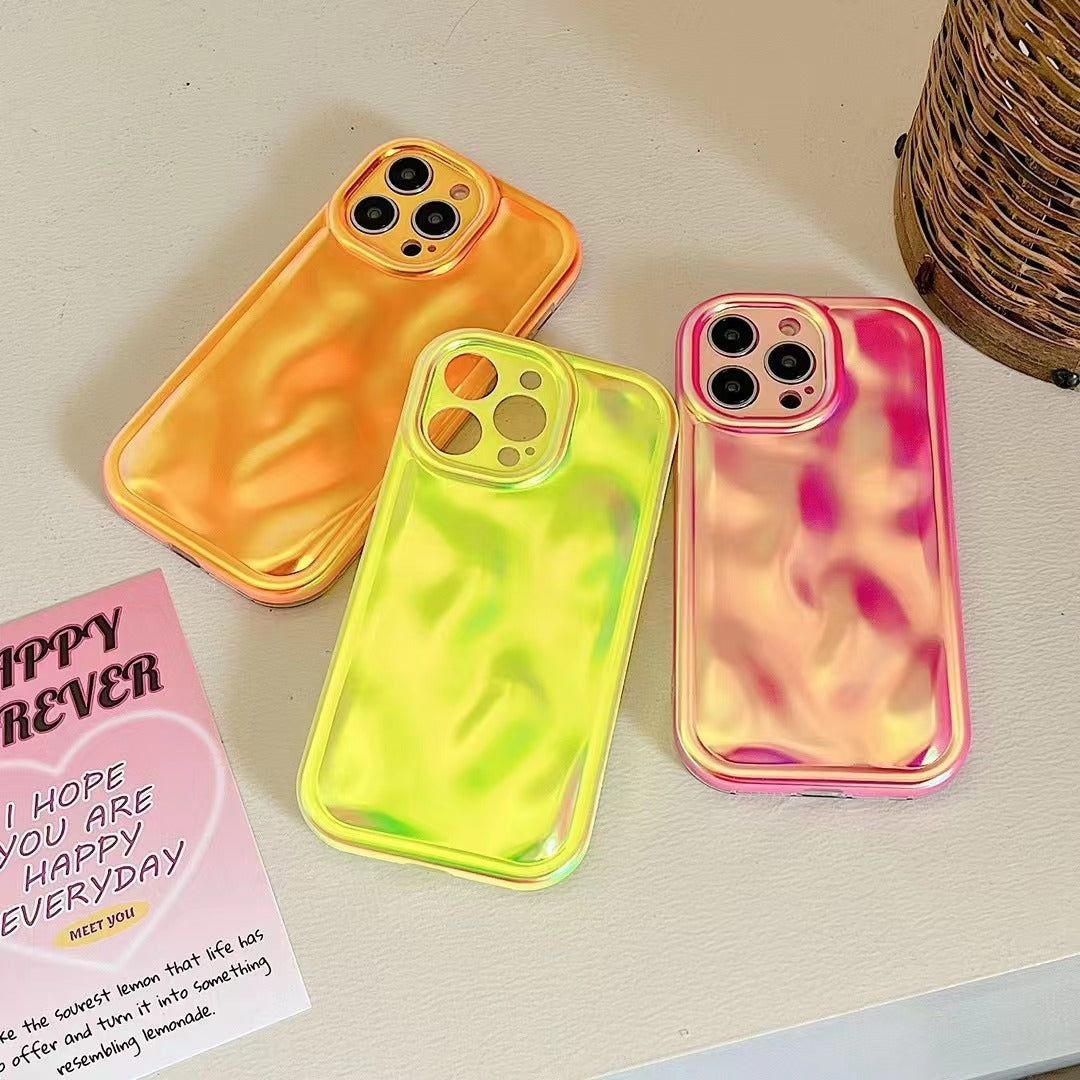 All Wrapped Creative Light Meteorite Pattern Mobile Phone Protective Cover