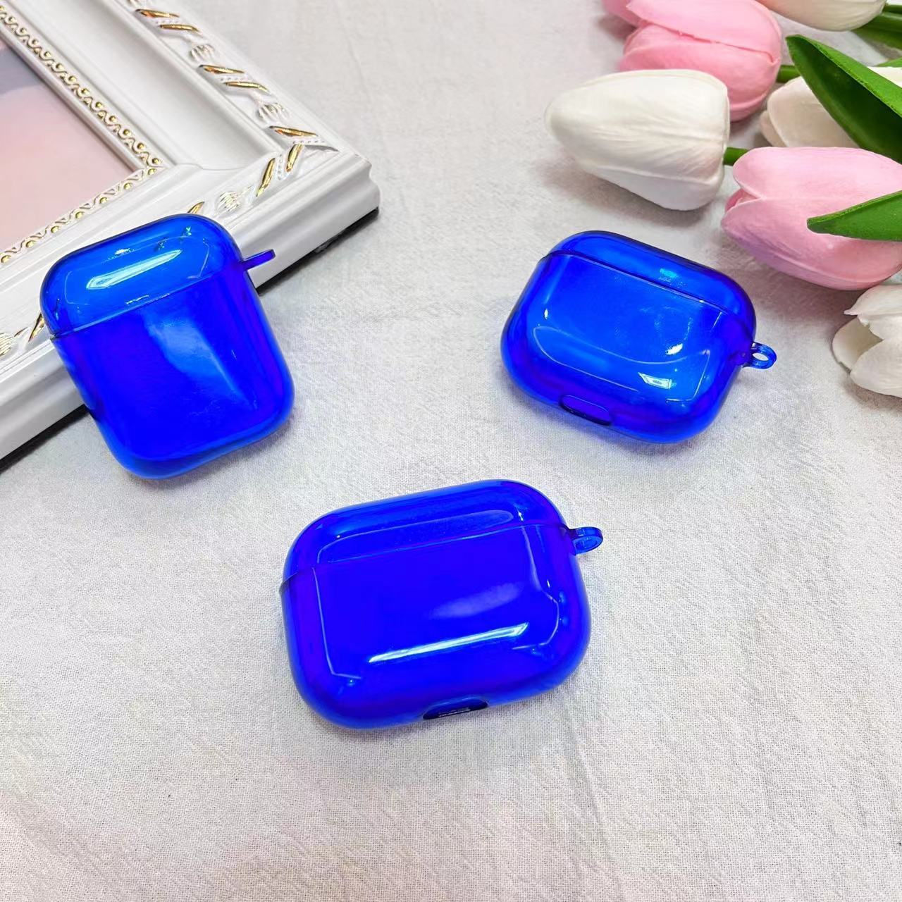 Bluetooth Earphone Cover Transparent TPU Soft Case Headphone Case