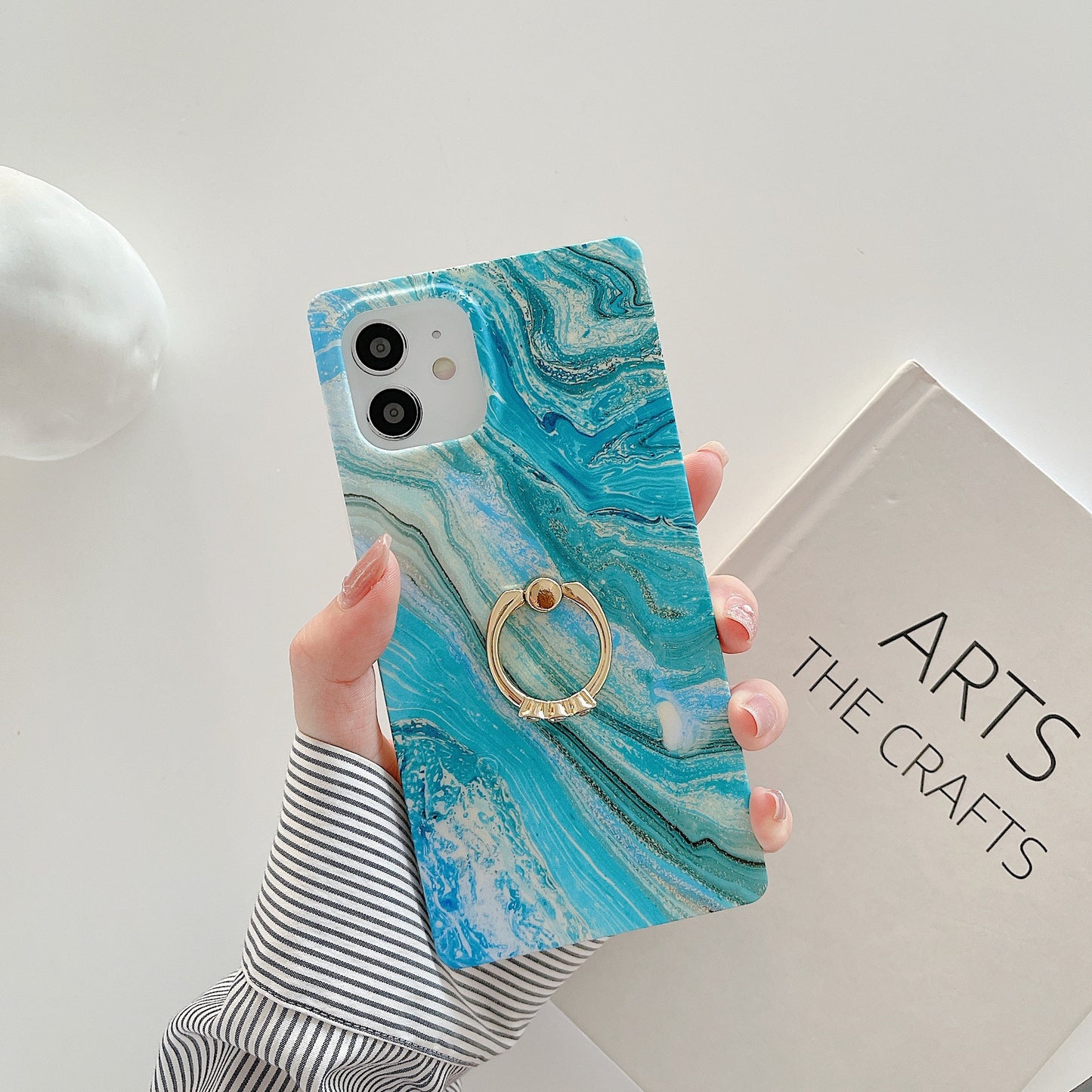 Marble Pattern Nordic Simple Mobile Phone Case Silicone