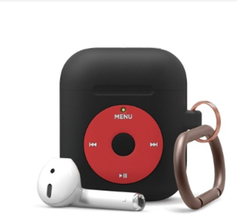 Compatible with Apple, Wireless Bluetooth Protective Cover Silicone Case Storage Bag