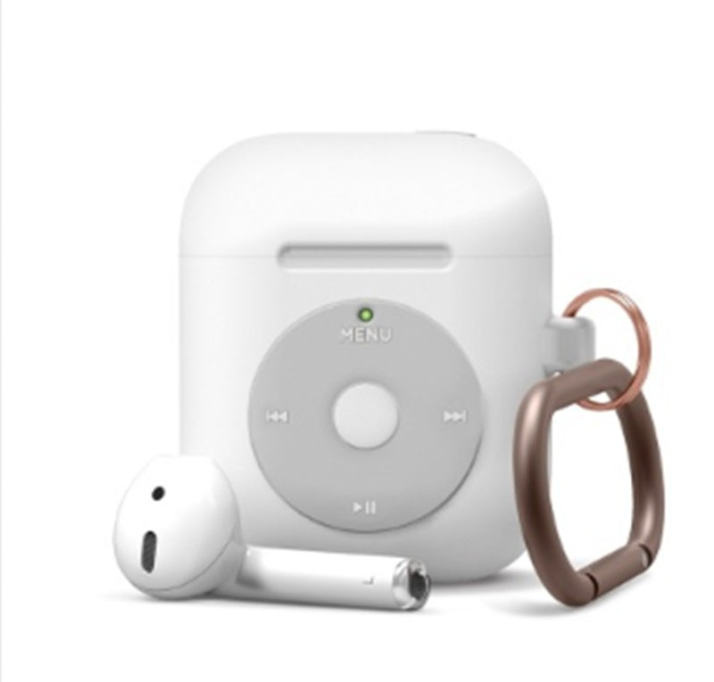 Compatible with Apple, Wireless Bluetooth Protective Cover Silicone Case Storage Bag