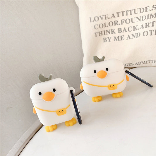 Compatible with Apple , Protective Cover Wireless Bluetooth Headset Shell Silicone
