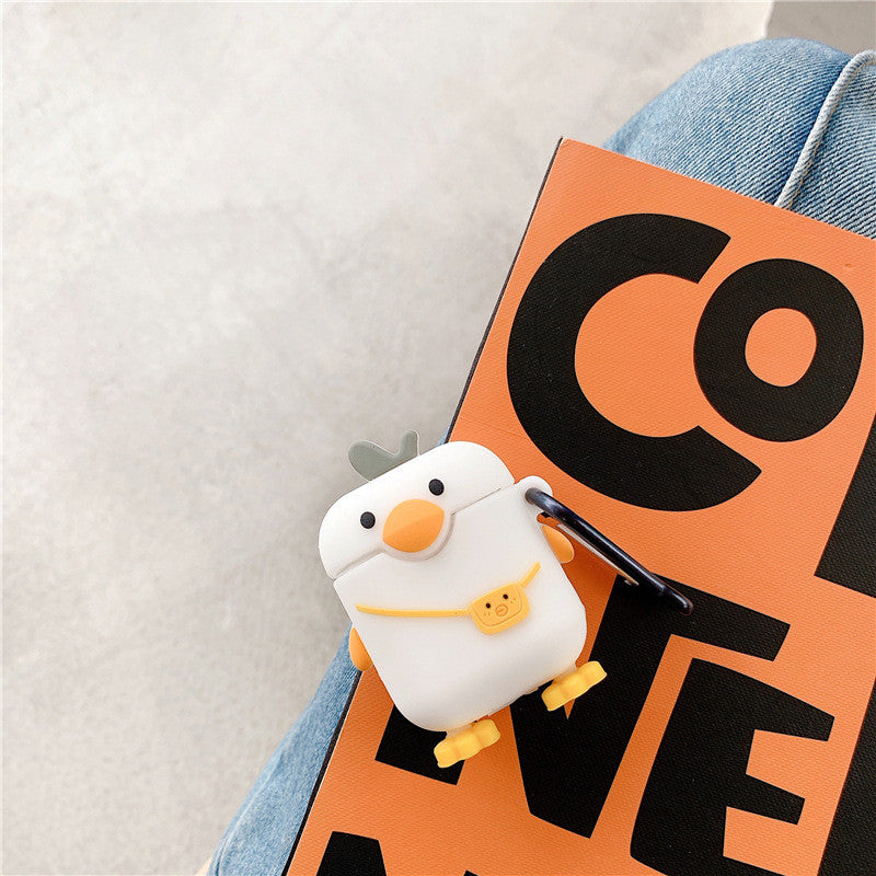 Compatible with Apple , Protective Cover Wireless Bluetooth Headset Shell Silicone