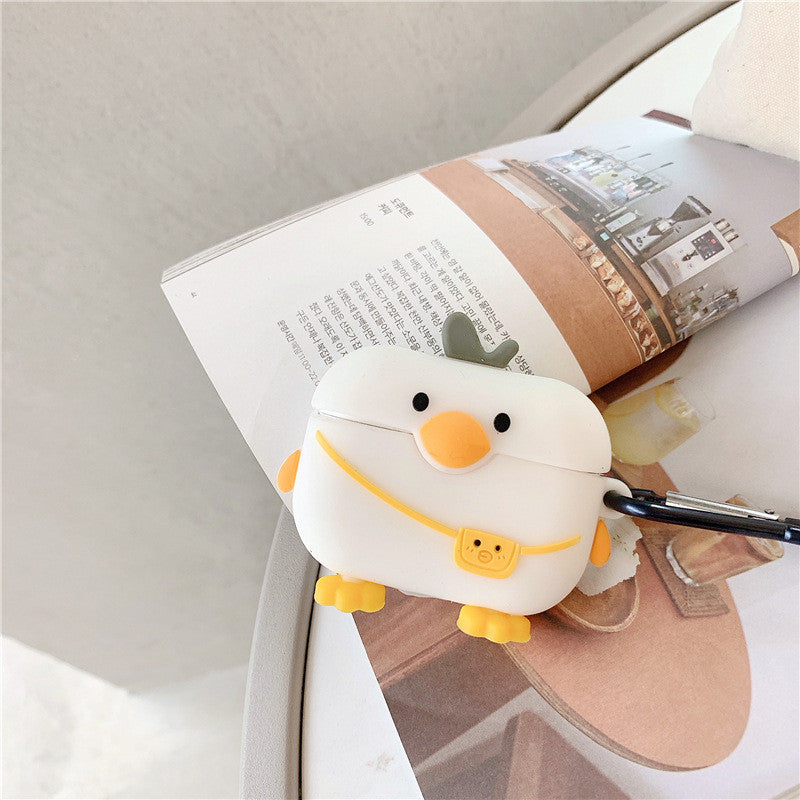 Compatible with Apple , Protective Cover Wireless Bluetooth Headset Shell Silicone