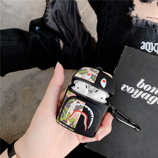 Compatible with Apple, Creative Soft Plastic Shell for Bluetooth Wireless Headset