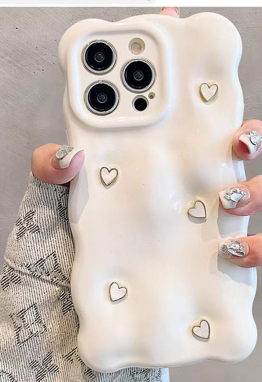Solid Color Meteorite Pattern Phone Case Protective Sleeve