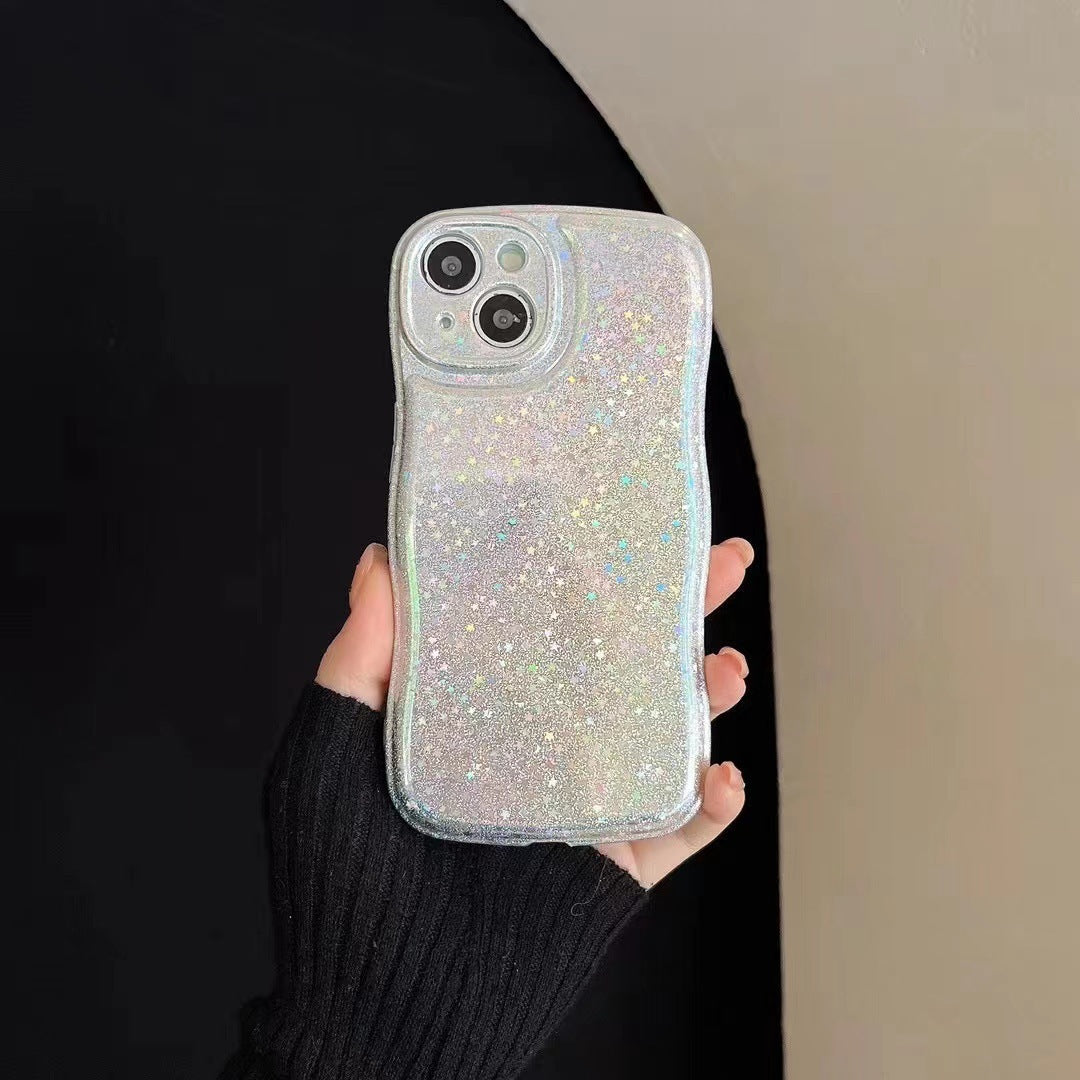Ins Advanced Star Laser Mobile Phone Case