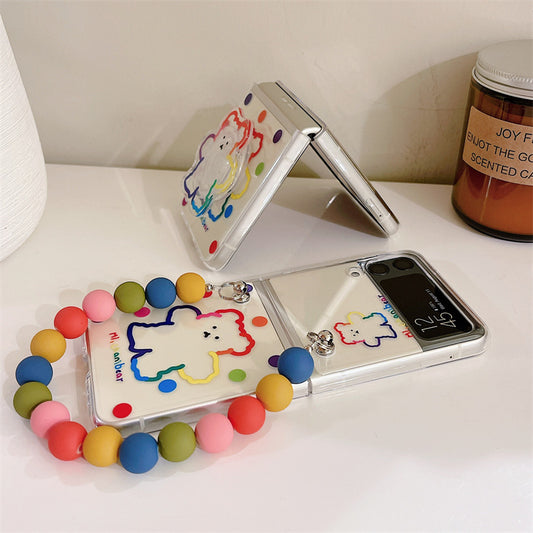 Folding Screen Mobile Phone Case Personalized Cartoon