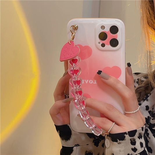 Gradient Love All-inclusive Phone Case