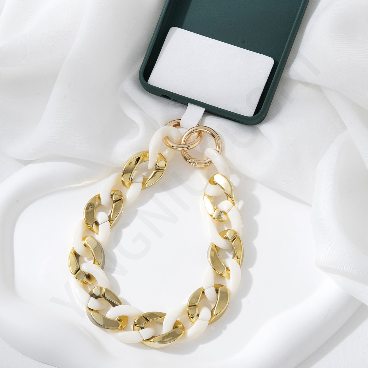 Color Acrylic Phone Case Lanyard
