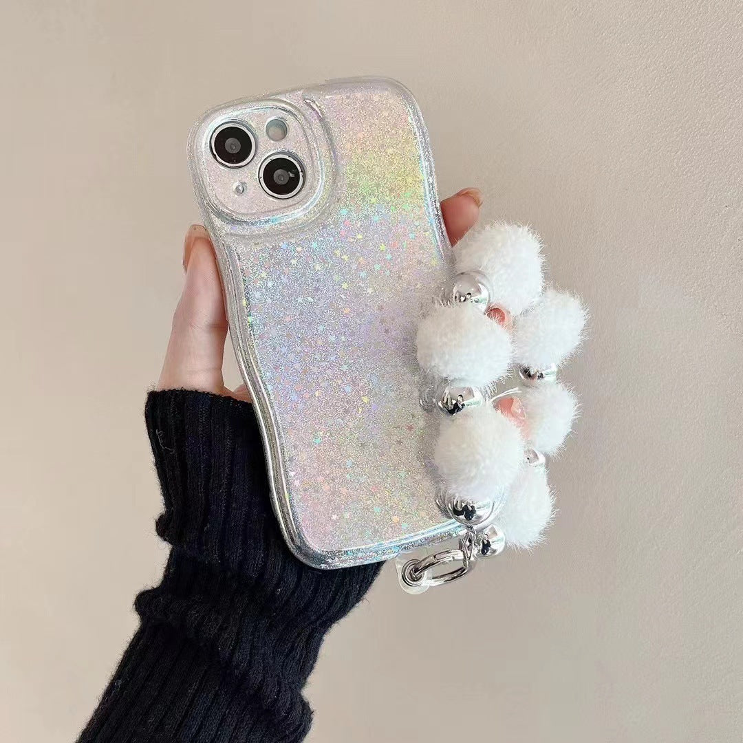 Ins Advanced Star Laser Mobile Phone Case