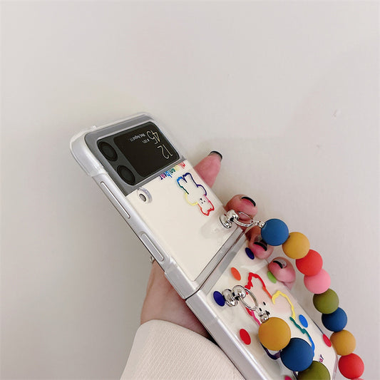Folding Screen Mobile Phone Case Personalized Cartoon