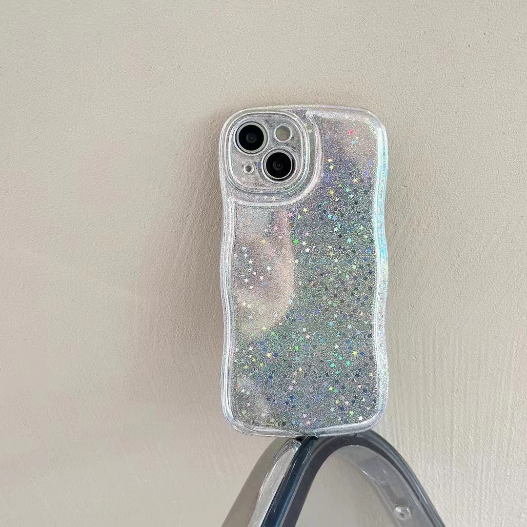 Ins Advanced Star Laser Mobile Phone Case