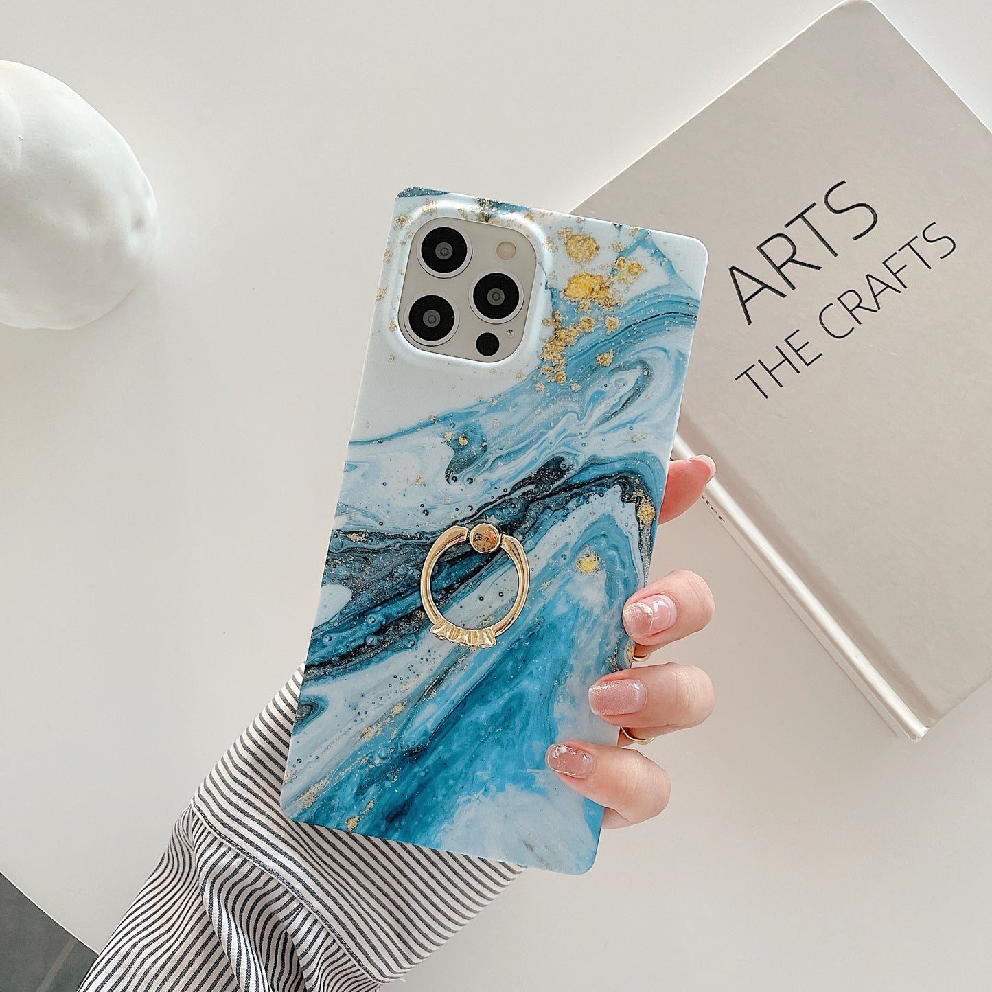 Marble Pattern Nordic Simple Mobile Phone Case Silicone