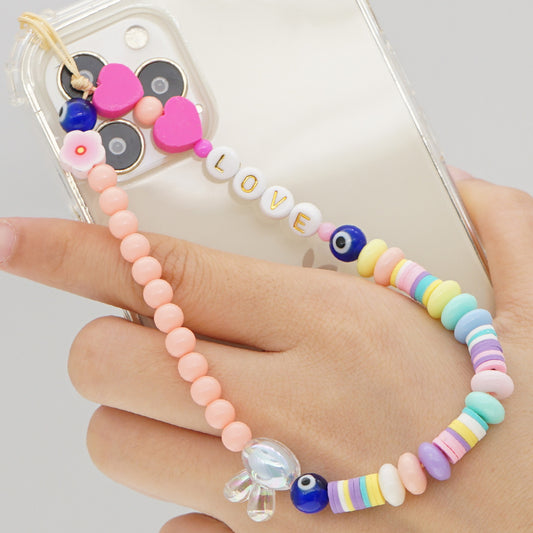 Simple Bohemian Style Mobile Phone Lanyard Acrylic